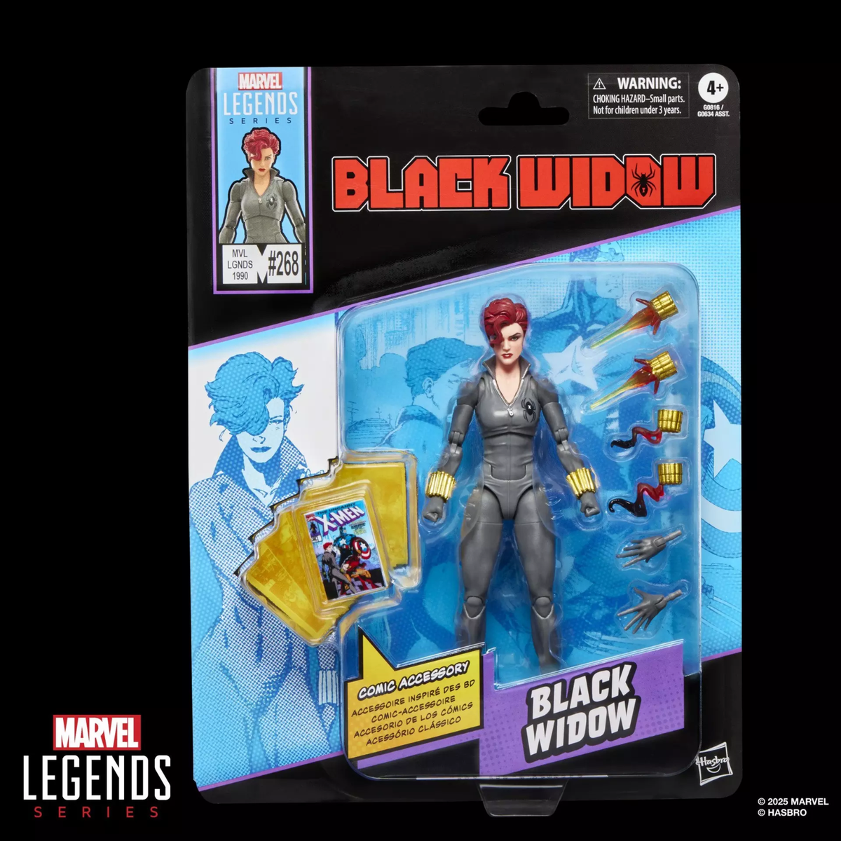 AP Marvel Mini-Comic Retro Legends Wave 2 BLACK WIDOW 6