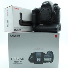 Canon EOS 5D Mark IV 30.4MP Digital SLR Camera with BG-E20 Grip