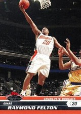 2007-08 Stadium Club #66 Raymond Felton Charlotte Bobcats
