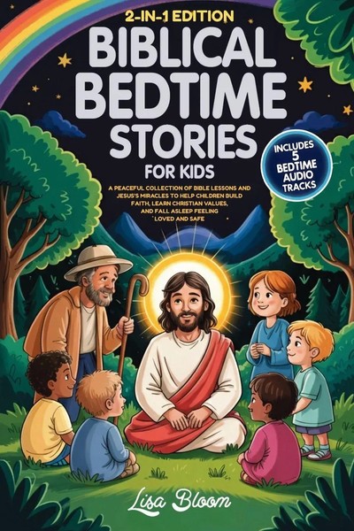 Lisa Bloom | Biblical Bedtime Stories For Kids | Taschenbuch | Englisch (2025)-image