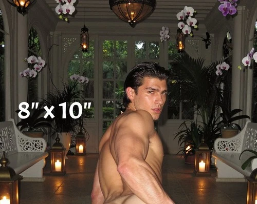 Handsome Bubble Butt Beefcake Hunk 8x10 Fantasy Photo Photograph Reprint 1051