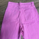 Women’s High Waisted Straight Leg Pink Jeans Size 27 Soft Material — photo 7