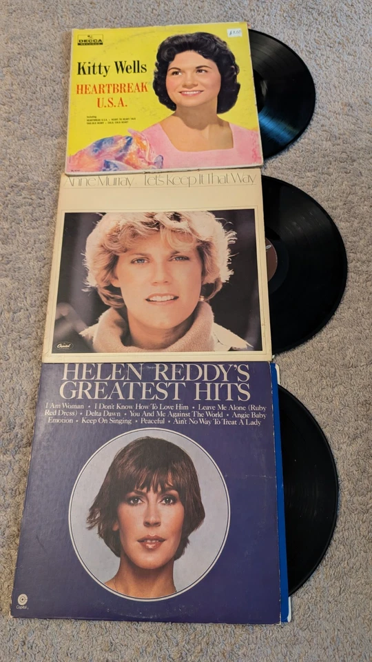Lot 14 Various Female Country Artists LP Anne Murray Tammy Wynette Patsy Cline - Image 4 of 4