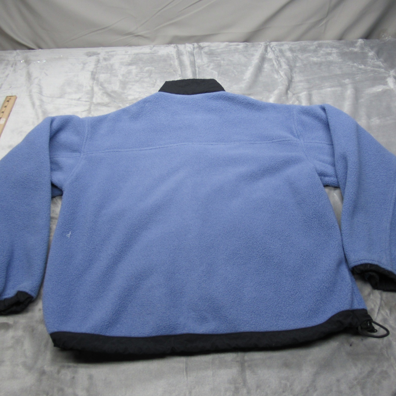 The North Face Jacket Women Medium Blue Pockets Fleece Full Zip Outdoor VTG USA thumbnail 2