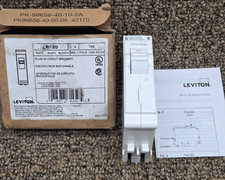 NEW Leviton LB120 20 Amp Plug-In Circuit Breaker - White 120V 1-Pole
