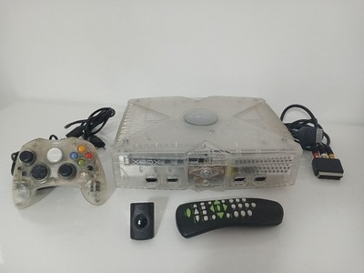 Microsoft Xbox Crystal Console Controller Clear Remote Working
