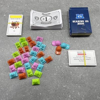 Monopoly Junior Disney Pixar Monsters University Ersatzteile