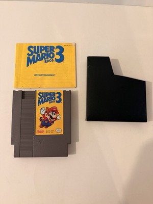 Super Mario Bros. 3 Nintendo NES Game Cartridge w/ Manual NTSC-U/C tested works