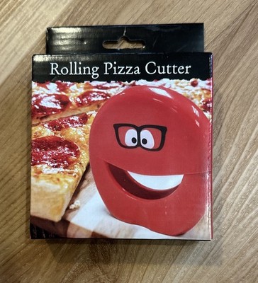 World Market Rolling Pizza Cutter w/Protective Blade Guard/Stand FAST SHIPPING