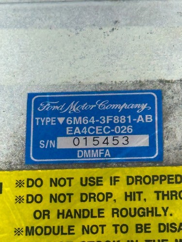 2005-2007 Ford Escape Mercury Mariner Hybrid Power Steering Control Module - Picture 4 of 4
