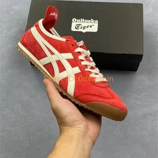 Vintage Onitsuka Tiger MEXICO 66 Mens Womens Sneakers Red White 1183C380-200