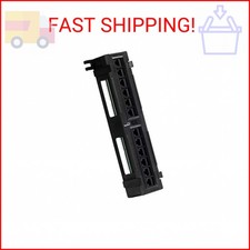 12-Port Cat5E UTP Unsheilded Mini Patch Panel with Wallmount Bracket Included Bl