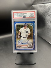 2020 Bowman Chrome Bryant Packard Blue Auto #CPABP PSA 9 Auto 10