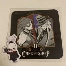Black Butler Bitter Rabbit Cafe Undertaker/Grell Coaster Osaka Limited