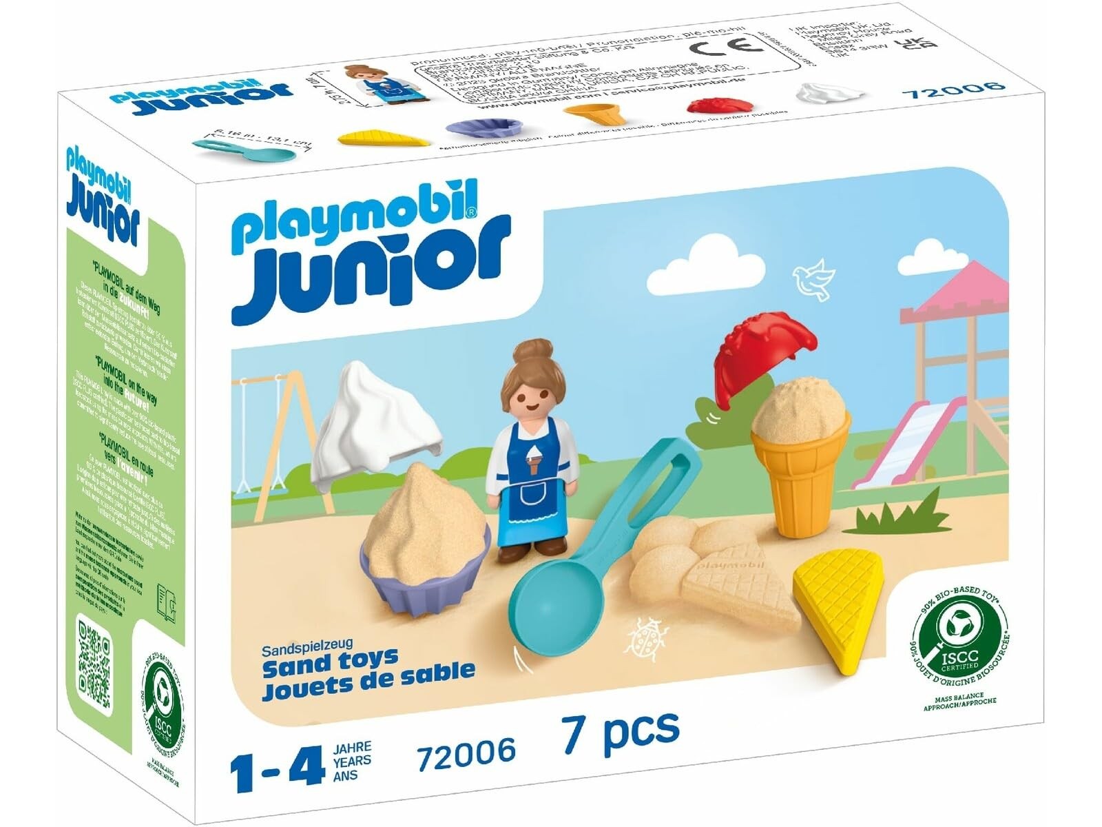 Playmobil - Junior Sand Ice Cream Shop 72006 Toy NEU 3490₽
