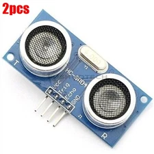 2Pcs Ultrasonic Sensor HC-SR04 Distance Measuring Module Ic New ho