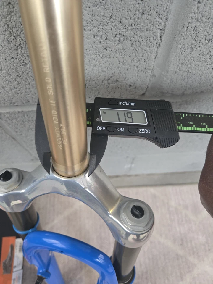 Horquilla de suspensión delantera Rock Shock Sid vintage Foto 3 de 4