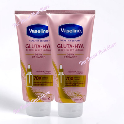 Vaseline Healthy Bright Gluta-Hya Serum Burst Lotion Dewy Radiance