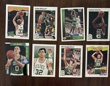 Boston Celtics 8 Card Lot  Larry Bird / Kevin McHale / Robert Parrish / Rookie +