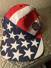 NWT Vintage 1996 Olympics American Flag Team USA Snapback Hat Dream Team Hanes
