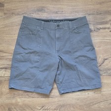 Wrangler All Terrain Men's Cargo Shorts Grey, Size 36
