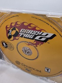Crazy Taxi 2 Sega Dreamcast CIB Complete Tested &ndash; Clean Disc &ndash; Case Crack