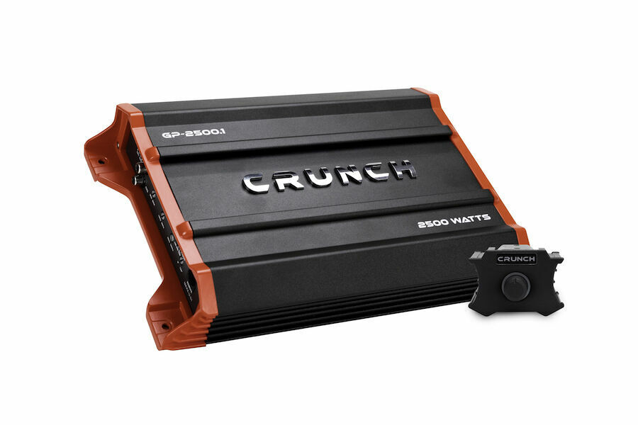 Crunch GP-2500.1 2500 Watts Ground Pounder Mono Subwoofer