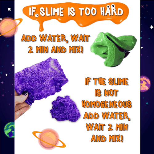 Galaxy & Glow In The Dark Slime Kit For Boys And Girls Make 25 Oz Of Butter - Picture 3 of 6