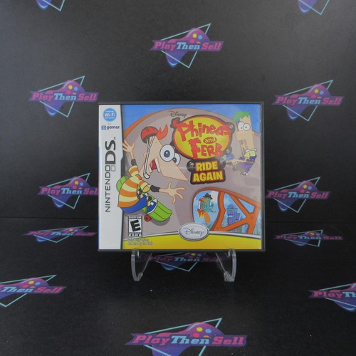 Refurbished Phineas and Ferb Ride Again Nintendo DS Complete  - 1 Year Warrant.. - Picture 1 of 13