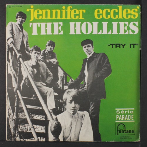 HOLLIES jennifer eccles / try it FONTANA 7" Single 45 RPM France eBay