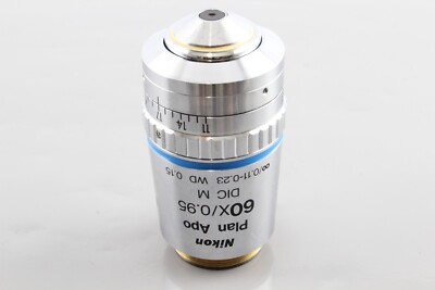 Nikon CFI Plan Apo 60x 0.95 Dry DIC M Microscope Objective Eclipse i ...