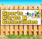 SPORTS CARDS AND COLLECTIBLES Vinyl Banner Flag Sign Many Sizes RETAIL SPORTS