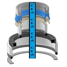 87432407 Hydraulic Cylinder Seal Kit Fits New Holland B95TC B95BTC