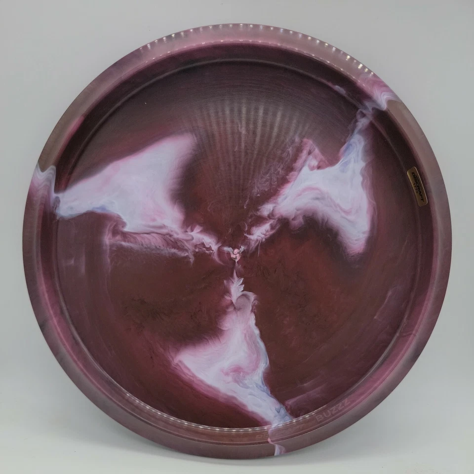 Discraft 2022 Chris Dickerson Tour Series Buzzz -Maroon White Swirl/Ghost Prism  - Image 3 of 3