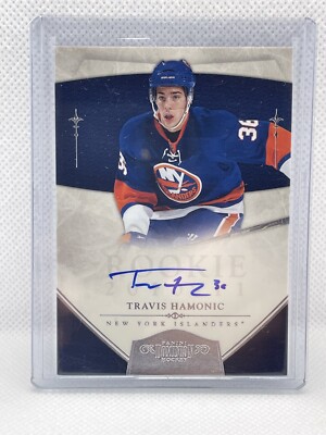 2010-11 Panini Dominion Travis Hamonic Rookie Autograph #175/199