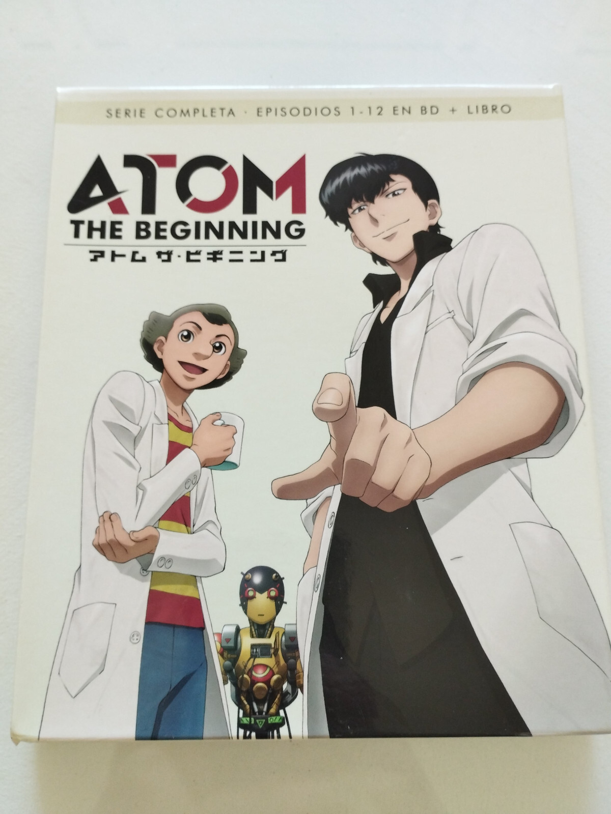 Atom the Beginning Complete Series Ep 1-12 - Blu-Ray + Book Spanish Region B Am