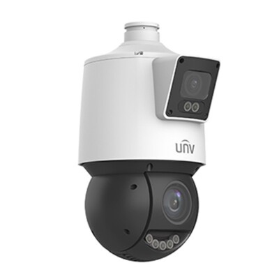 Uniview 2x4MP Dual-Lens LightHunter Network PTZ IP Camera