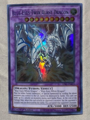 Blue-Eyes Twin Burst Dragon (PURPLE) LDS2-EN019 1st Edition | eBay