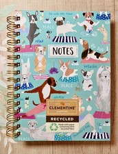 CLEMENTINE Journal Notebook Diary 300 Lined Pages Hardcover Spiral Free Shipping