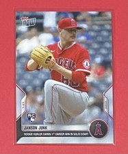 2022 MLB Topps Now Janson Junk ROOKIE CARD SP Los Angeles Angels #602 RC 🔥