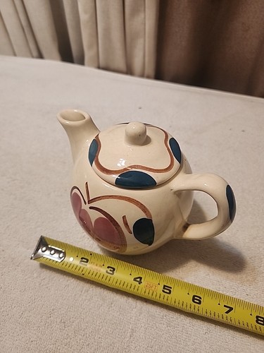 De colección ~ Cerámica Purinton ~ Tetera ~ Diseño de manzana y pera ~ Tamaño de 2 tazas - Imagen 6 de 12