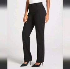 Betabrand Classic Black Dress Pant Yoga Pants Straight Size M