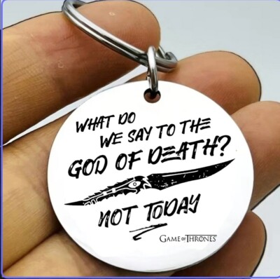 Tv Show Game Of Thrones Quote Keychain Movie Hot Warrior Battle | eBay