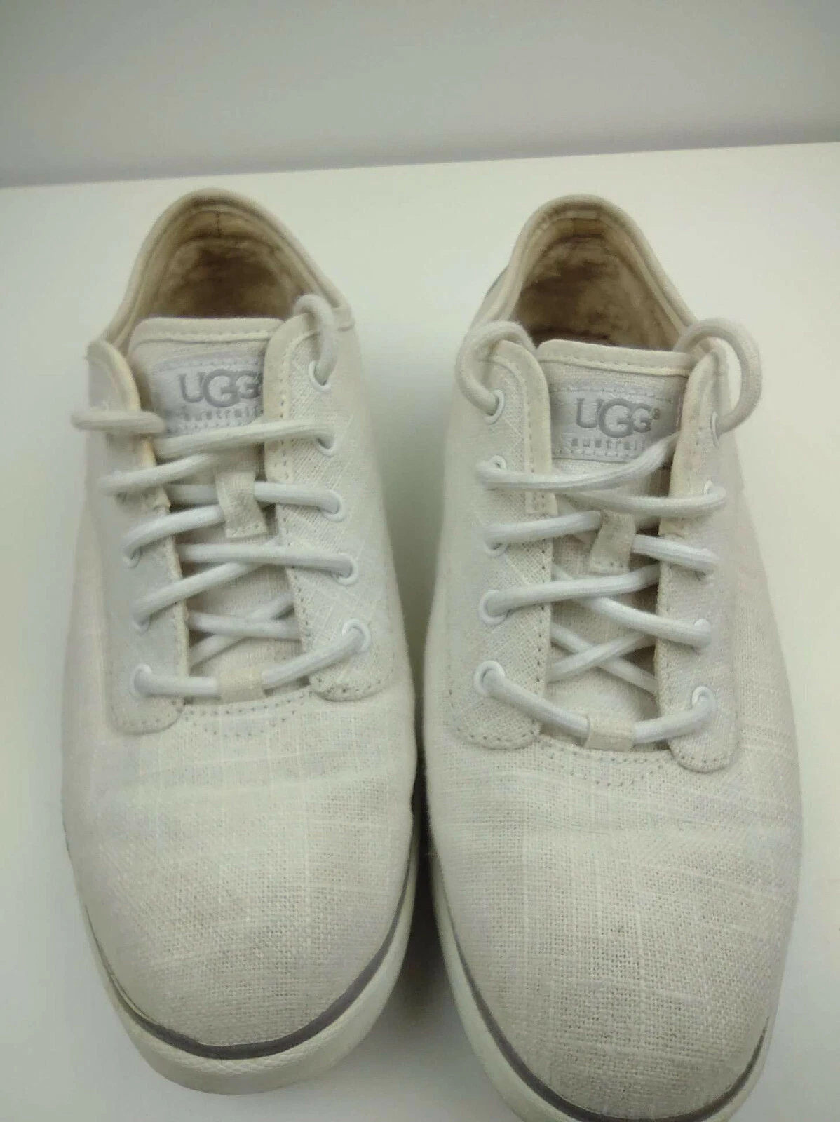 Sneakers stringate UGG Australia donna 1002640 Hally beige in tela misura 9 5