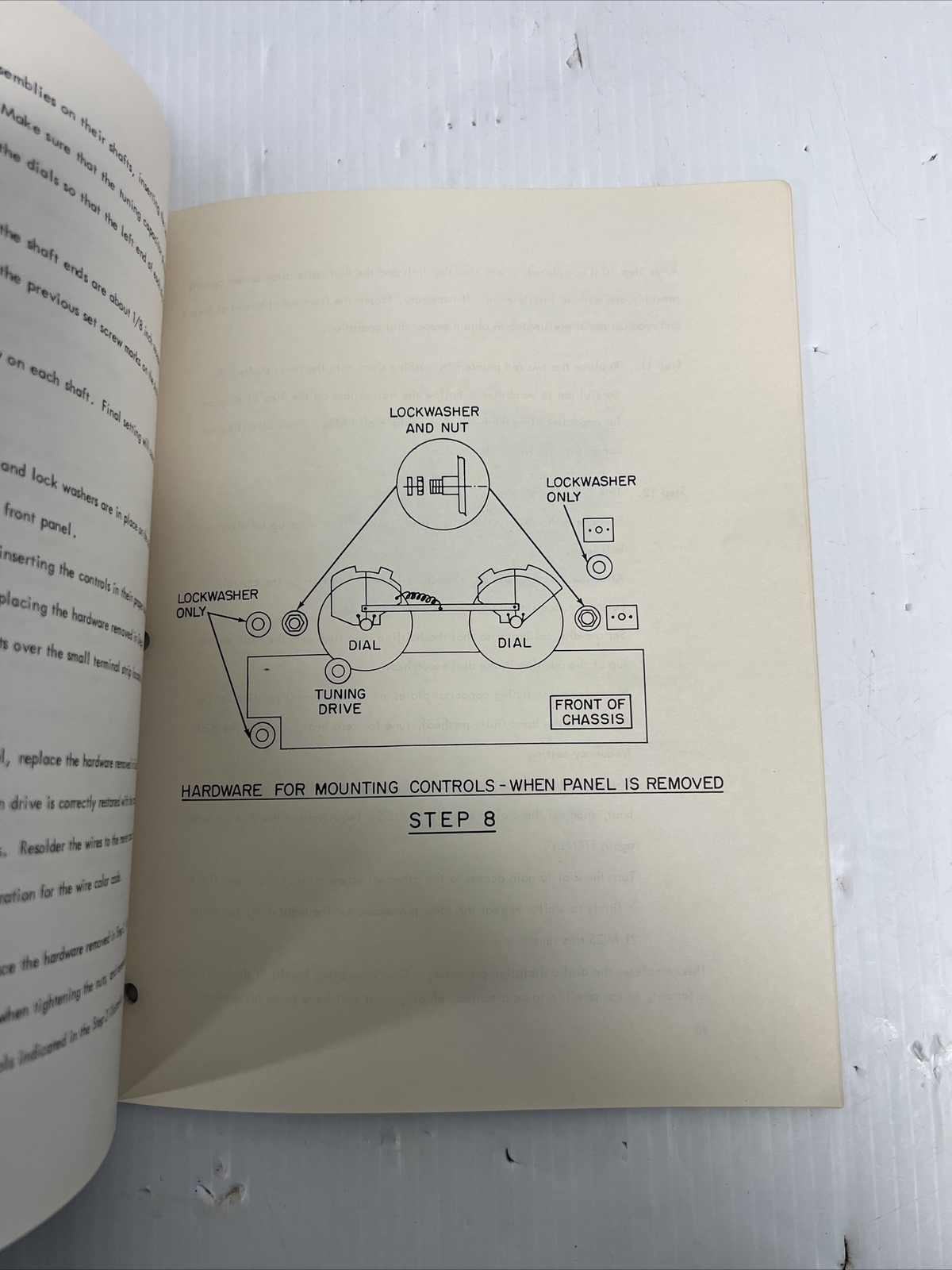 HAMMARLUND HQ-170A  ORIGINAL RECEIVER MANUAL + FOLD OUT SCHAMATIC VERY NICE!