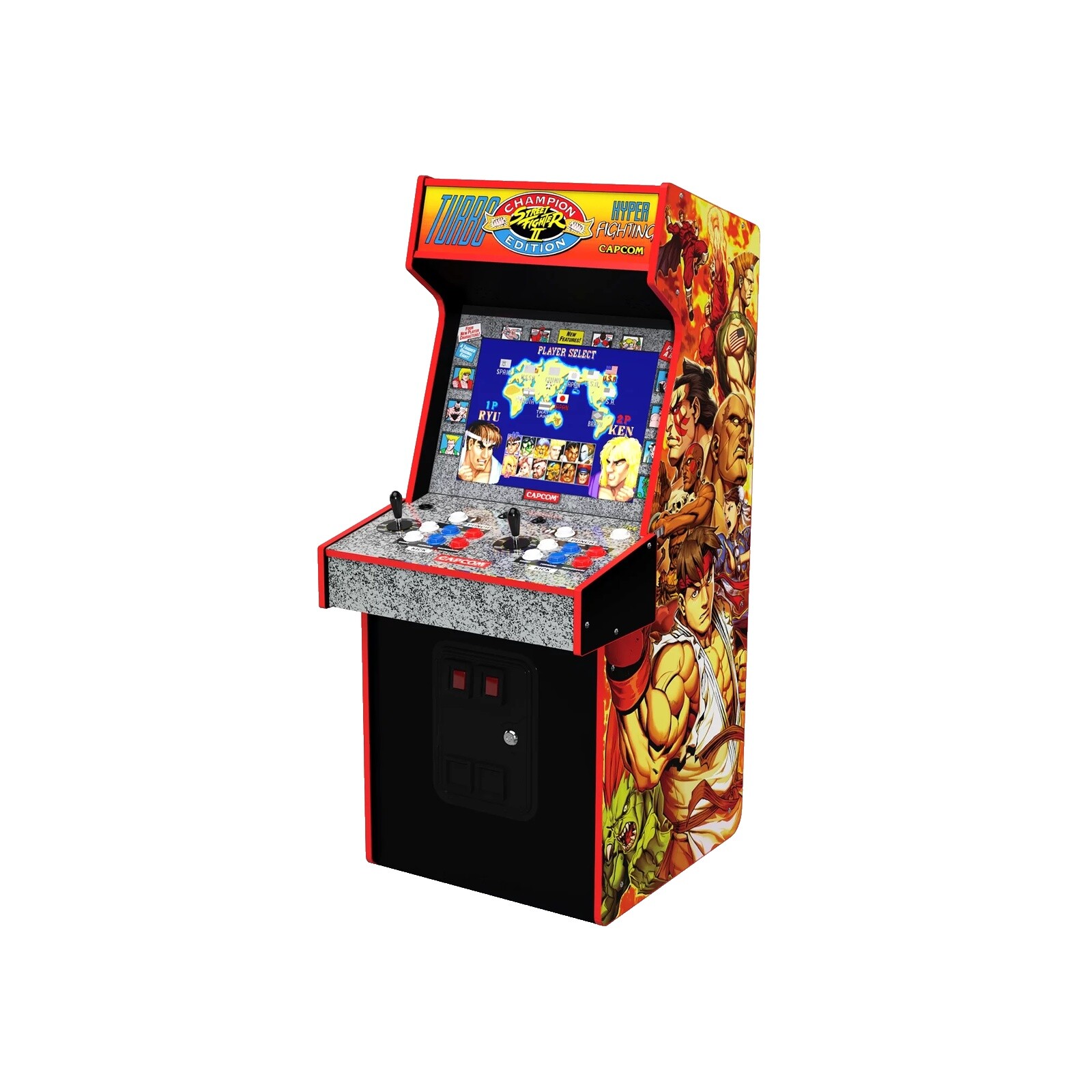 Console Capcom Retro Station UNICO Bartop 8 pouces 10 jeux intégrés HDMI USB-C