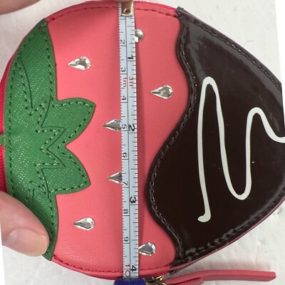 Kate Spade Crème De La Crème Strawberry 🍓🍓🍓 Coin Purse Bag | eBay