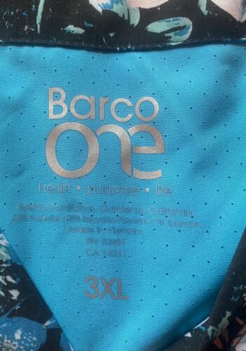 Barco One Women’s Plus Size Scrub Top Shirt Size 3XL New With Tags - Picture 4 of 10