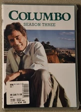 NEW- Columbo Season Three, 4 DVD’s Peter Falk, Martin Sheen & Vincent Price