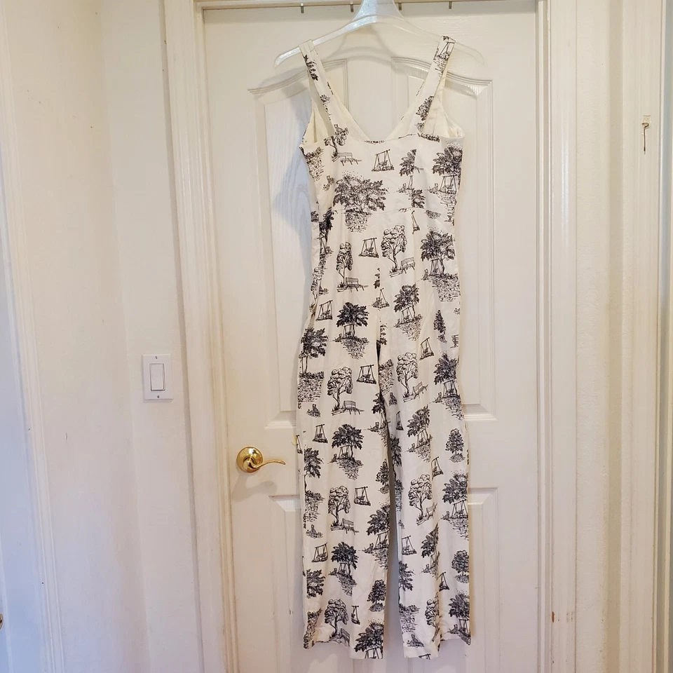 Mono Shabby Chic Tilda Para Mujer Talla Mediana Viscosa Lino Rayón Forrado Cremallera Nuevo con Etiquetas Foto 2 de 4